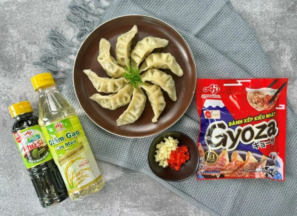 Cách nấu bánh xếp Nhật Gyoza Ajinomoto nhanh gọn