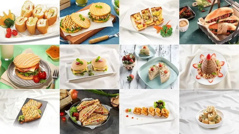 Các món ăn sáng dễ làm từ sandwich, pancake, bánh mì