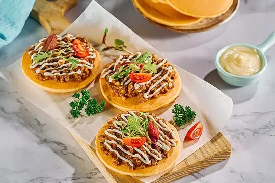 pancake b&ograve; bằm