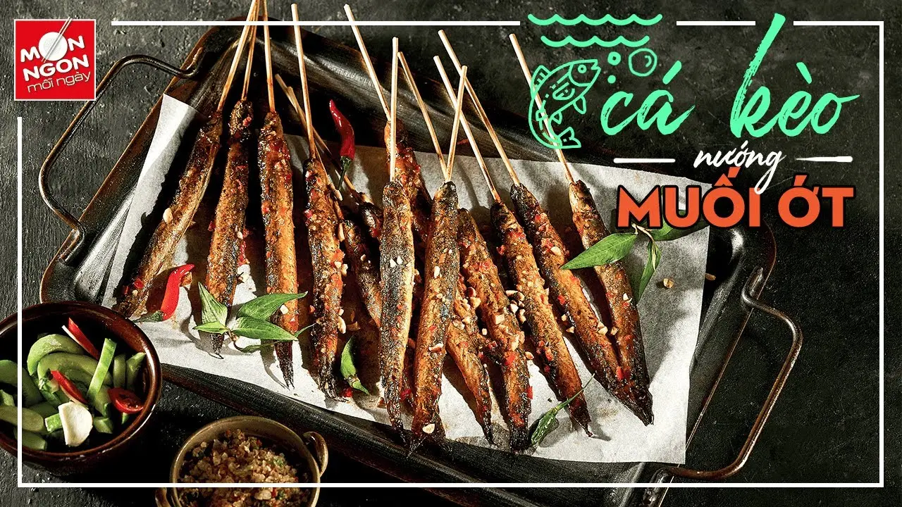 Ca keo nuong muoi ot
