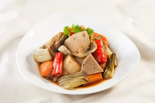 rau củ kho m&iacute;a