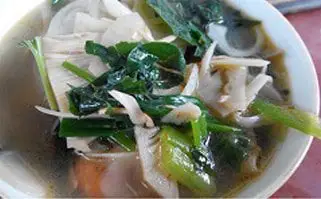 Học cách làm các món ăn ngon: Canh mít non nấu tôm