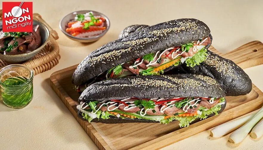 Lưỡi heo khìa kẹp bánh mì – món ăn sáng mới lạ nên thử
