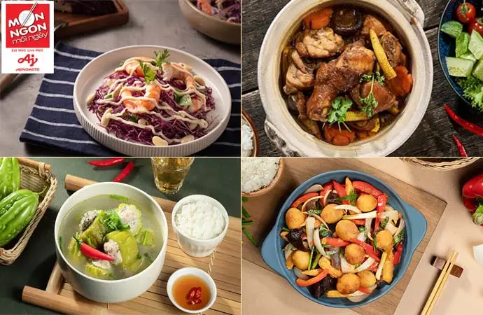 Thực đơn bữa tối 4 món giải nhiệt, thanh mát cho mùa hè