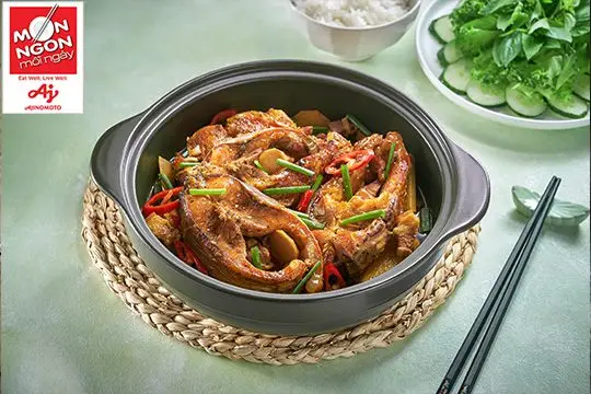 cá chép kho riềng