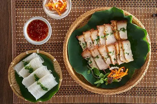 heo nướng mỡ hẹ