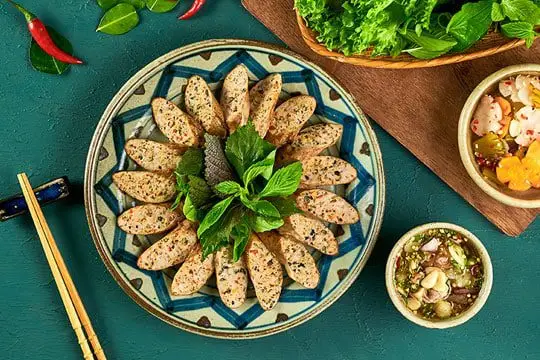 Dồi ốc l&aacute; ch&uacute;c