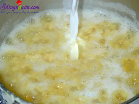 c&aacute;ch nấu ch&egrave; nha đam 8