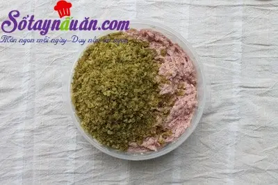 Chả cốm đậm đ&agrave; hương vị thơm ngon