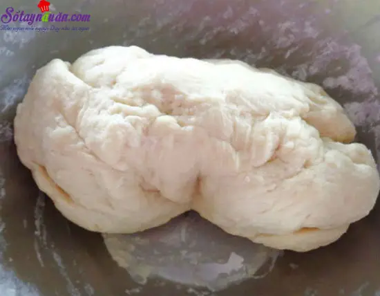 c&aacute;c bước l&agrave;m b&aacute;nh bao hoa hồng 2