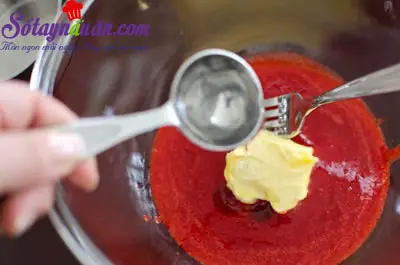 c&aacute;ch l&agrave;m b&aacute;nh quy phủ kem d&acirc;u t&acirc;y 11
