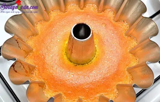 C&aacute;ch l&agrave;m m&oacute;n b&aacute;nh rượu rum tr&aacute;i c&acirc;y 12