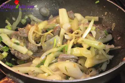 tim lợn x&agrave;o su su 5
