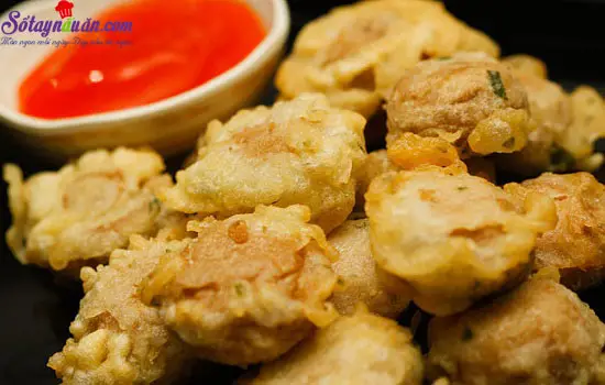 hướng dẫn l&agrave;m nấm n&uacute;t tẩm bia chi&ecirc;n 7