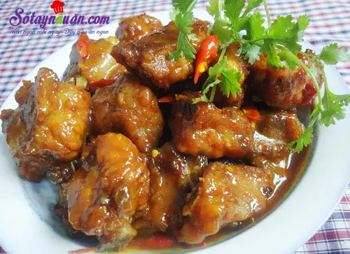 Hướng dẫn l&agrave;m sườn sốt me ngon m&ecirc; mẩn kết quả