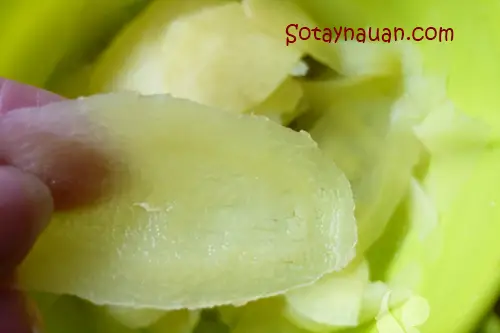 c&aacute;ch l&agrave;m mứt gừng