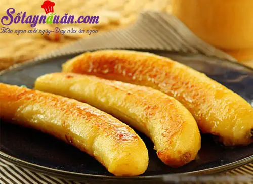 Chuối nướng mật ong 5