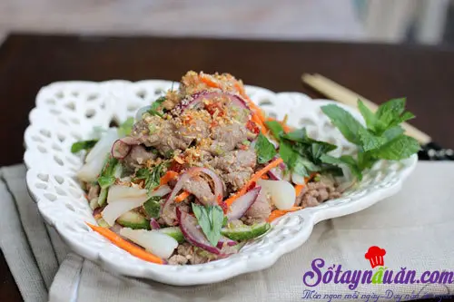 Hướng dẫn cách làm nộm thịt bò mềm siêu ngon