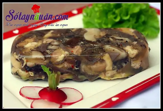 Thịt nấu đông – món ăn cổ truyền của người Việt