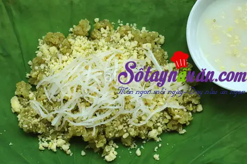 Xôi cốm món quà ngày thu