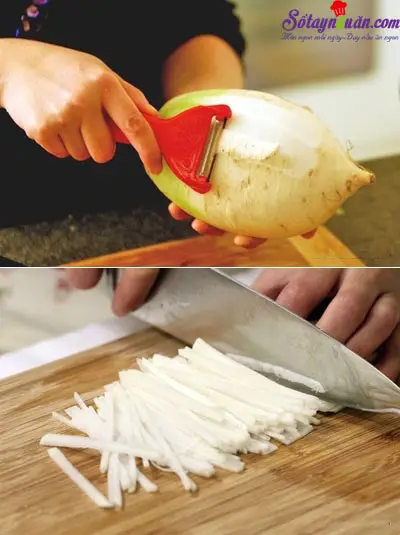c&aacute;ch l&agrave;m cơm trộn hải sản 3
