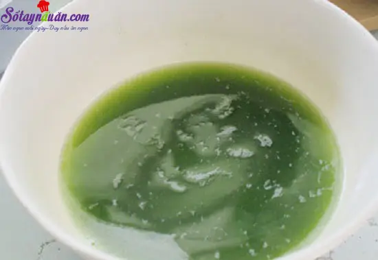 c&aacute;ch l&agrave;m thạch dừa l&aacute; dứa 2
