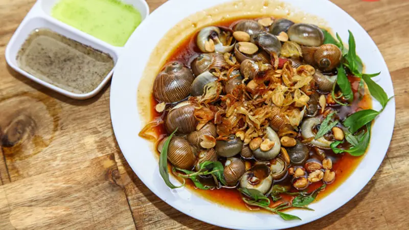 Ốc mỡ x&agrave;o sa tế 4