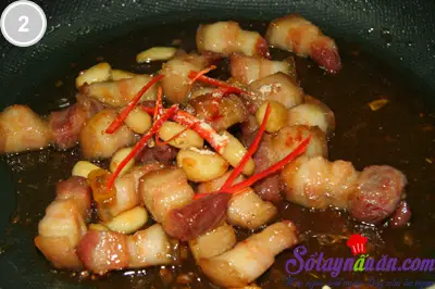 Thịt ba chỉ mặn ngọt 2