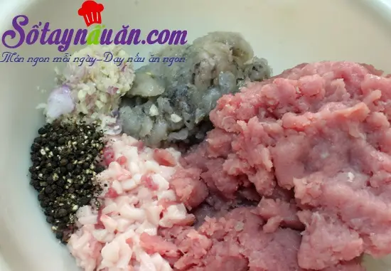 c&aacute;ch l&agrave;m chạo t&ocirc;m nướng 1