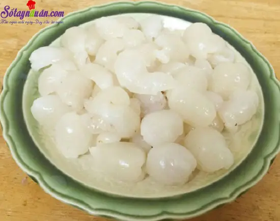 c&aacute;ch l&agrave;m tr&agrave; vải 1