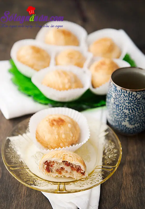 C&aacute;ch l&agrave;m b&aacute;nh bao chi&ecirc;n nh&acirc;n lạp xưởng ngon tuyệt hảo kết quả