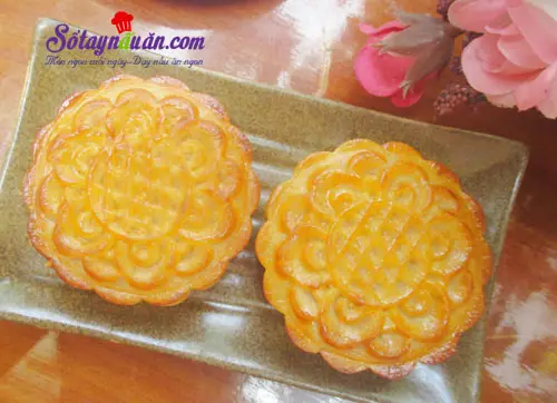 C&aacute;ch l&agrave;m b&aacute;nh trung thu nh&acirc;n custard thơm ngon cho b&eacute; kết quả