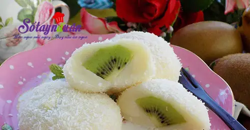 C&aacute;ch l&agrave;m mochi hoa quả dẻo thơm m&aacute;t l&agrave;nh kết quả