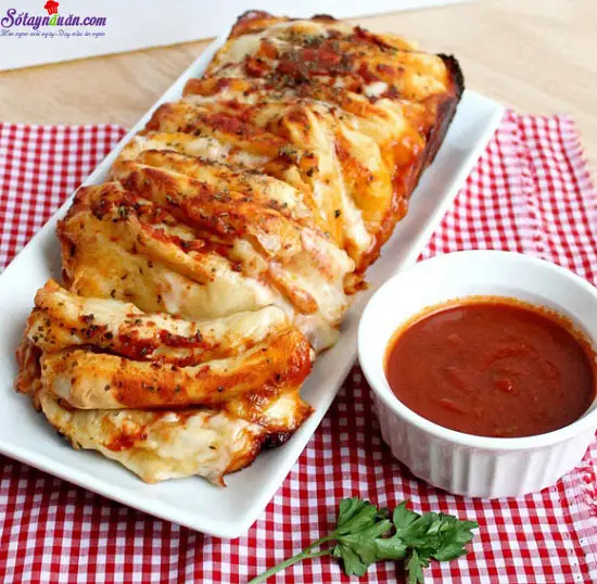 c&aacute;ch l&agrave;m pizza x&eacute; lớp