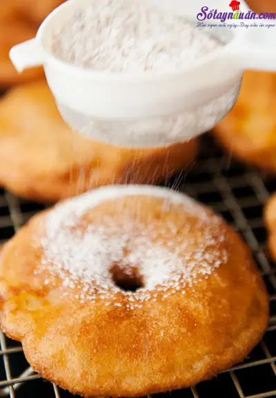 C&ocirc;ng thức cho m&oacute;n b&aacute;nh t&aacute;o donut ngon m&ecirc; ly kết quả