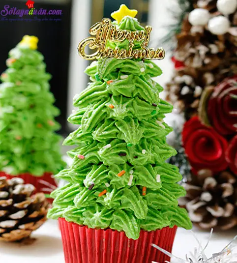 C&aacute;ch l&agrave;m b&aacute;nh cupcake 8