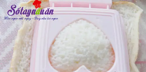 C&aacute;ch l&agrave;m b&aacute;nh m&igrave; sandwich kẹp tr&aacute;i c&acirc;y 5