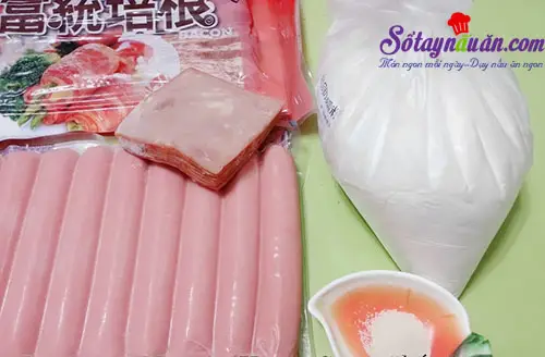 Học c&aacute;ch l&agrave;m b&aacute;nh pizza giăm b&ocirc;ng đơn giản tại nh&agrave; nguy&ecirc;n liệu