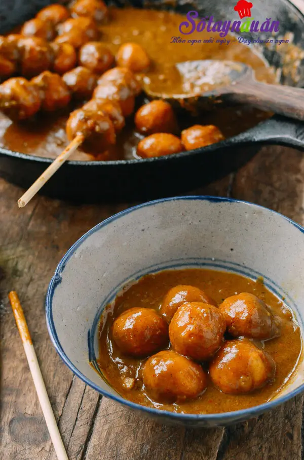 C&aacute;ch l&agrave;m chả c&aacute; vi&ecirc;n sốt c&agrave; ri 5