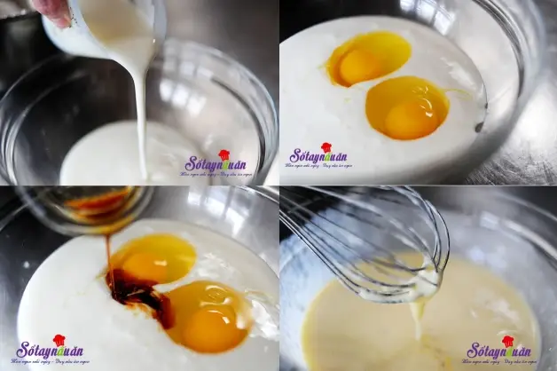 c&aacute;ch l&agrave;m b&aacute;nh b&ocirc;ng lanh kem đ&oacute;n gi&aacute;ng sinh - Tiệc Noel