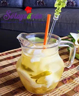 Cách làm dừa tắc mát lạnh xua tan nắng nóng