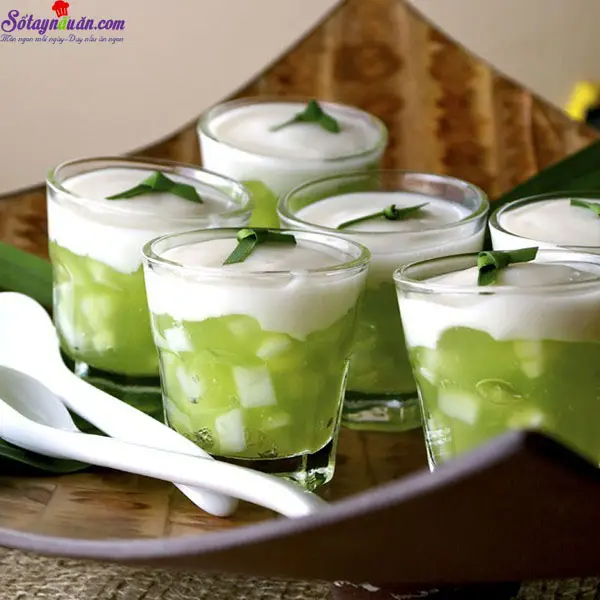 c&aacute;ch l&agrave;m thạch dừa th&aacute;i 11