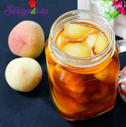 C&aacute;ch l&agrave;m tr&agrave; đ&agrave;o chuẩn vị giải nhiệt ng&agrave;y h&egrave; kết quả