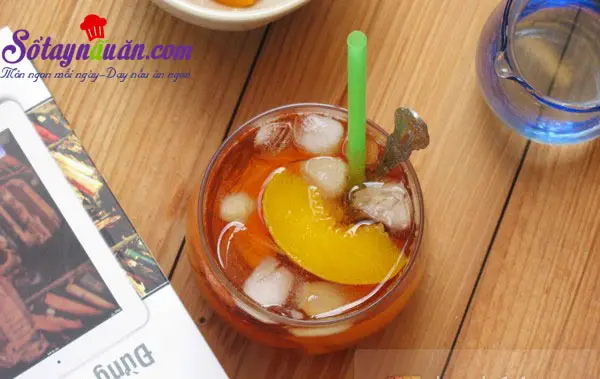 C&ocirc;ng thức pha tr&agrave; đ&agrave;o ngon chuẩn vị S&agrave;i G&ograve;n kết quả