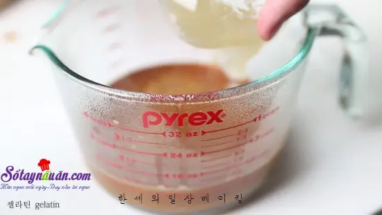 L&agrave;m pudding caramel sữa m&aacute;t lạnh giải nhiệt 4