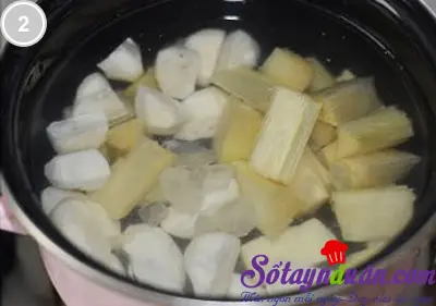 Nước m&iacute;a củ năng thanh nhiệt 2