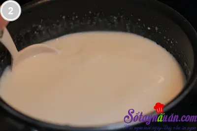 Thạch c&agrave; ph&ecirc; sữa m&iacute;t 2