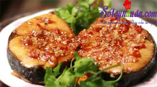 Cá thu rim tỏi ớt