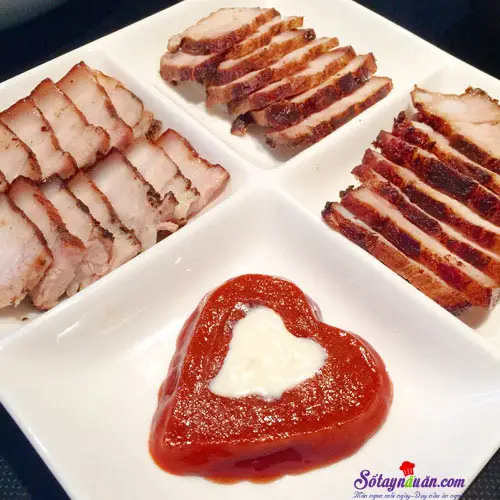 Cách làm thịt ba chỉ tẩm húng lìu áp chảo siêu ngon