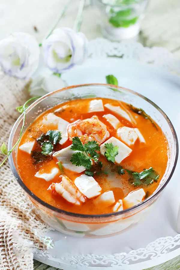 Cách nấu canh đậu phụ nấu tôm ngon mát lành ngày hè